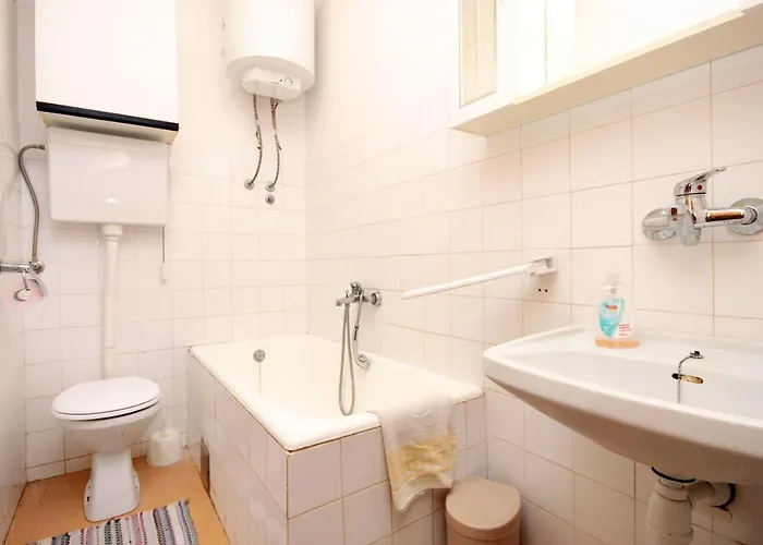 Seaside House Grscica, Korcula - 626 Semesterbostad Prizba